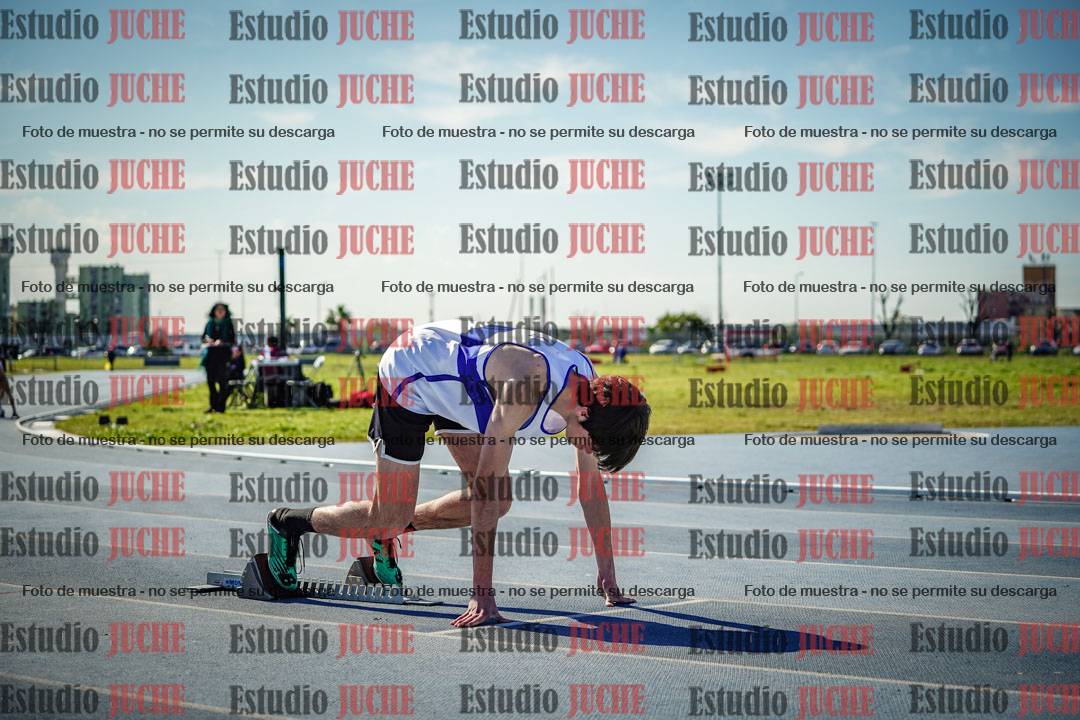 Fotos de los 400 m llanos de varones