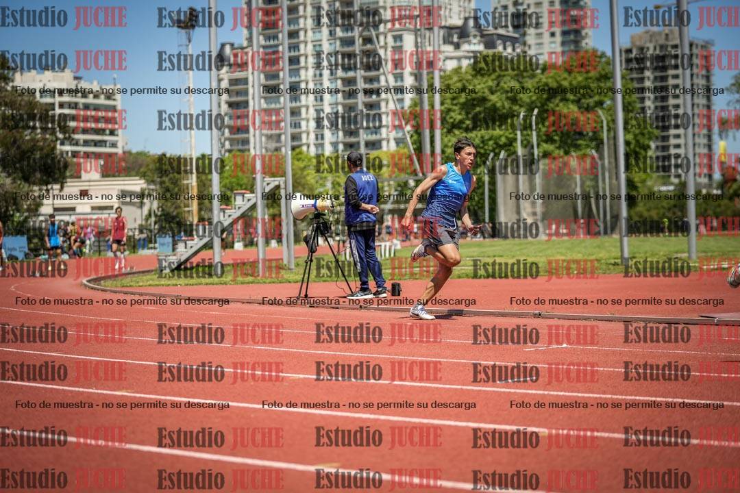 Fotos de los 200 m llanos de varones