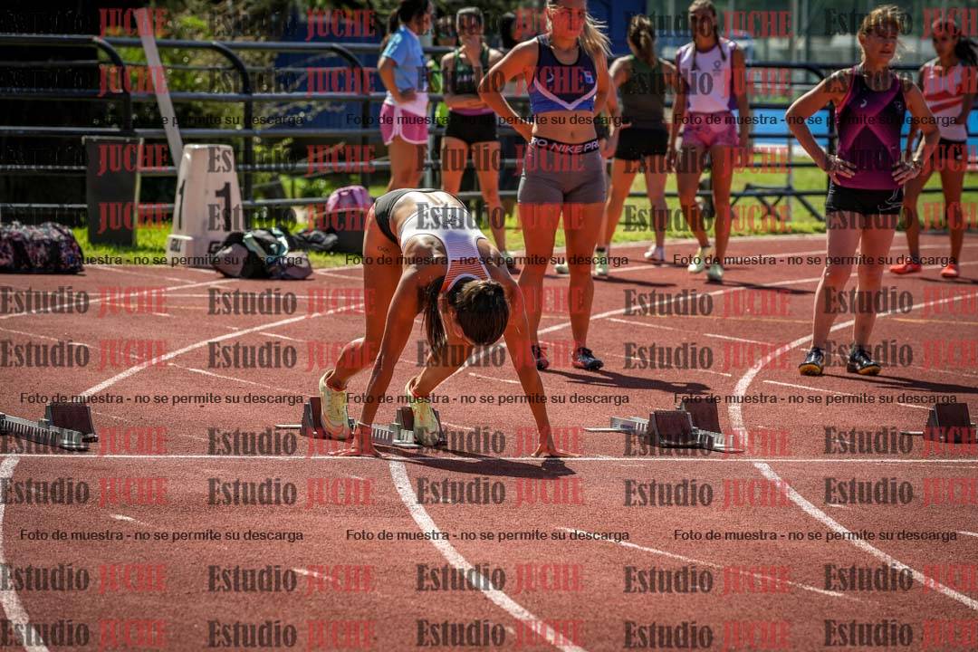 Fotos de los 100 m llanos de mujeres