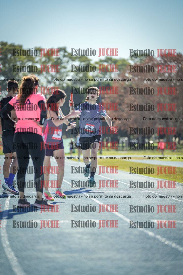 Fotos durante los relevos