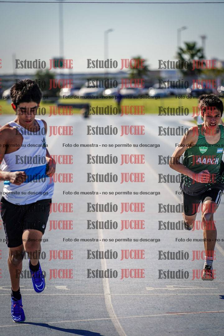 Fotos de los 200 m llanos de varones