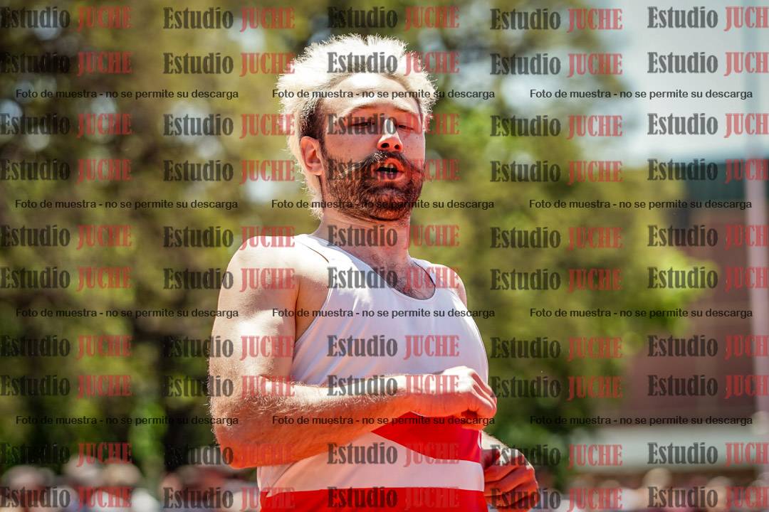 Fotos de los 100 m llanos de varones