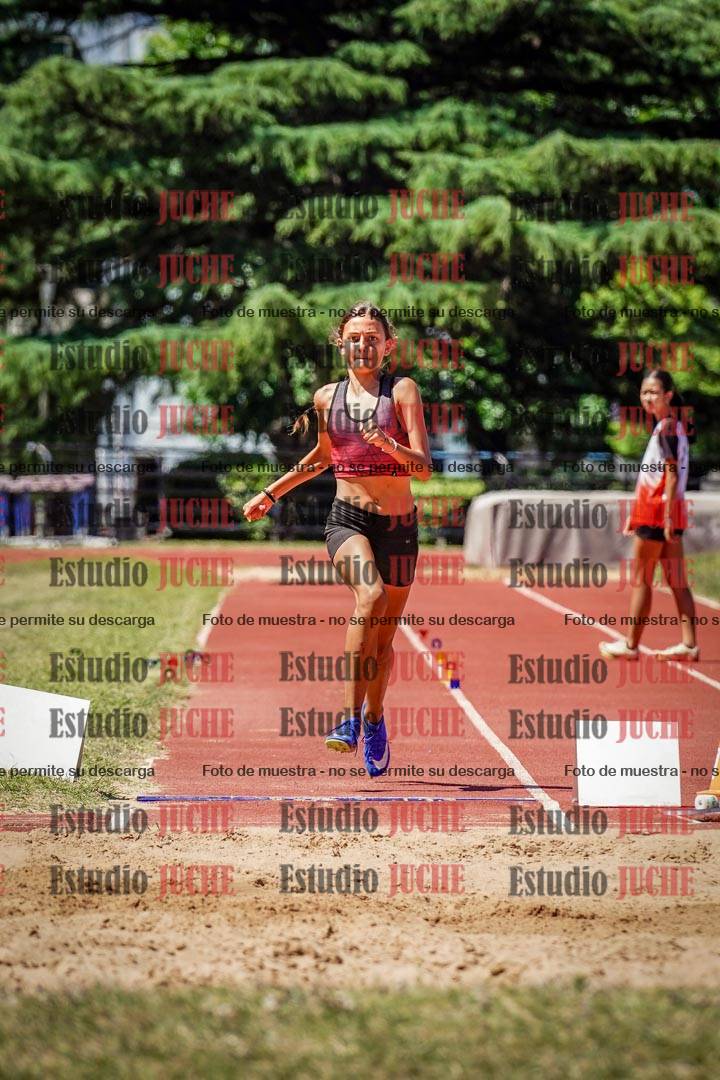 Fotos del salto en largo de mujeres - U14