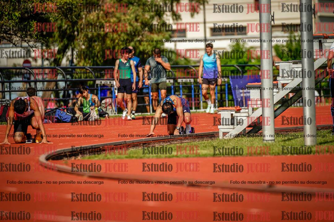 Fotos de los 200 m llanos de varones