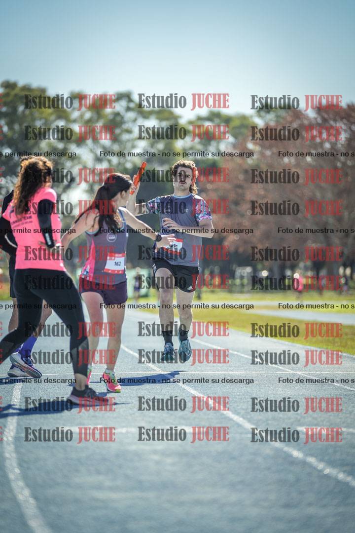 Fotos durante los relevos
