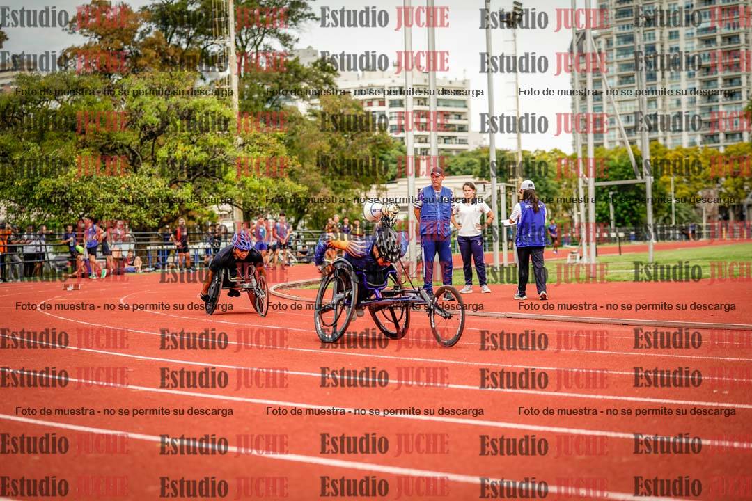 Fotos de los 200 m de varones