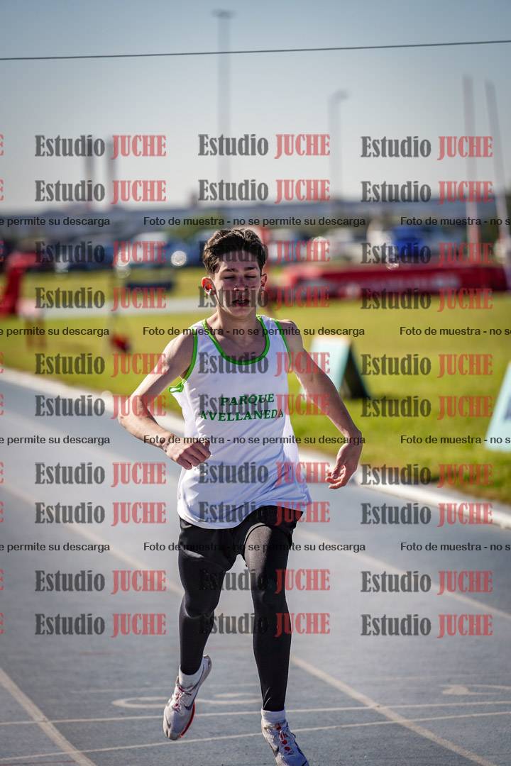 Fotos de los 200 m llanos de varones