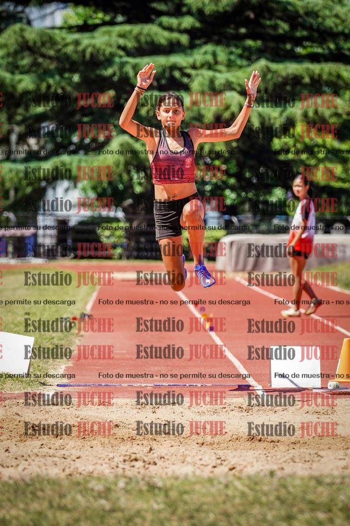 Fotos del salto en largo de mujeres - U14