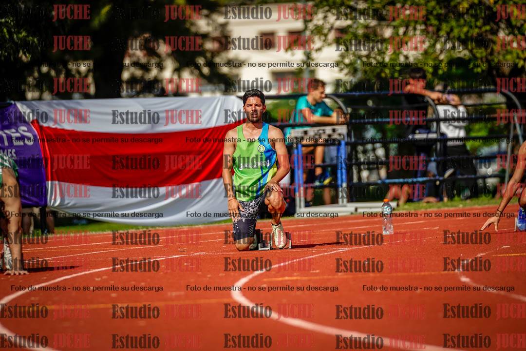 Fotos de los 200 m llanos de varones