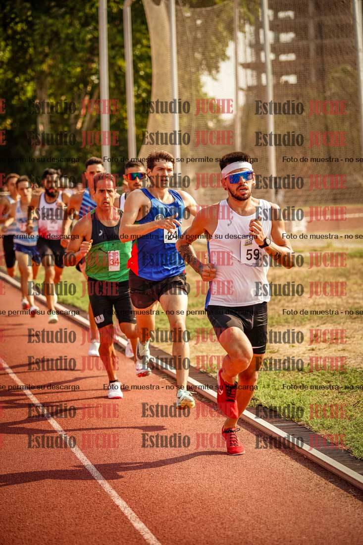 Fotos de los 1500 m llanos de varones