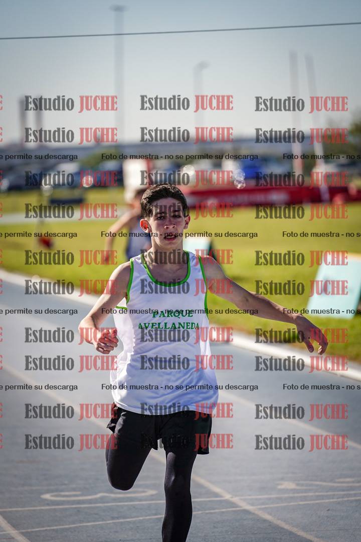 Fotos de los 200 m llanos de varones