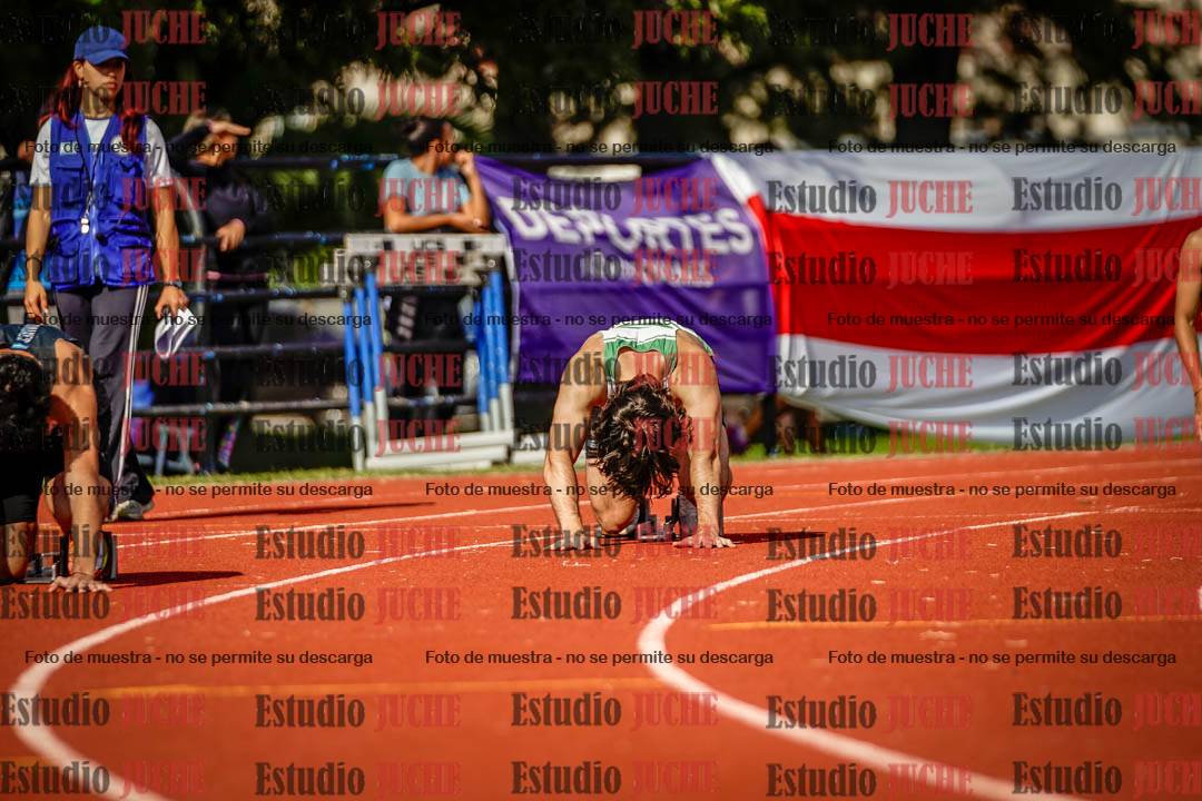 Fotos de los 200 m llanos de varones