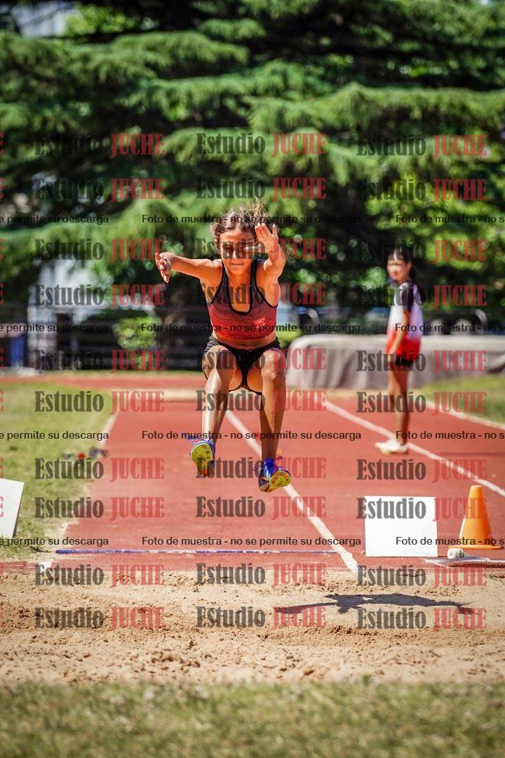 Fotos del salto en largo de mujeres - U14