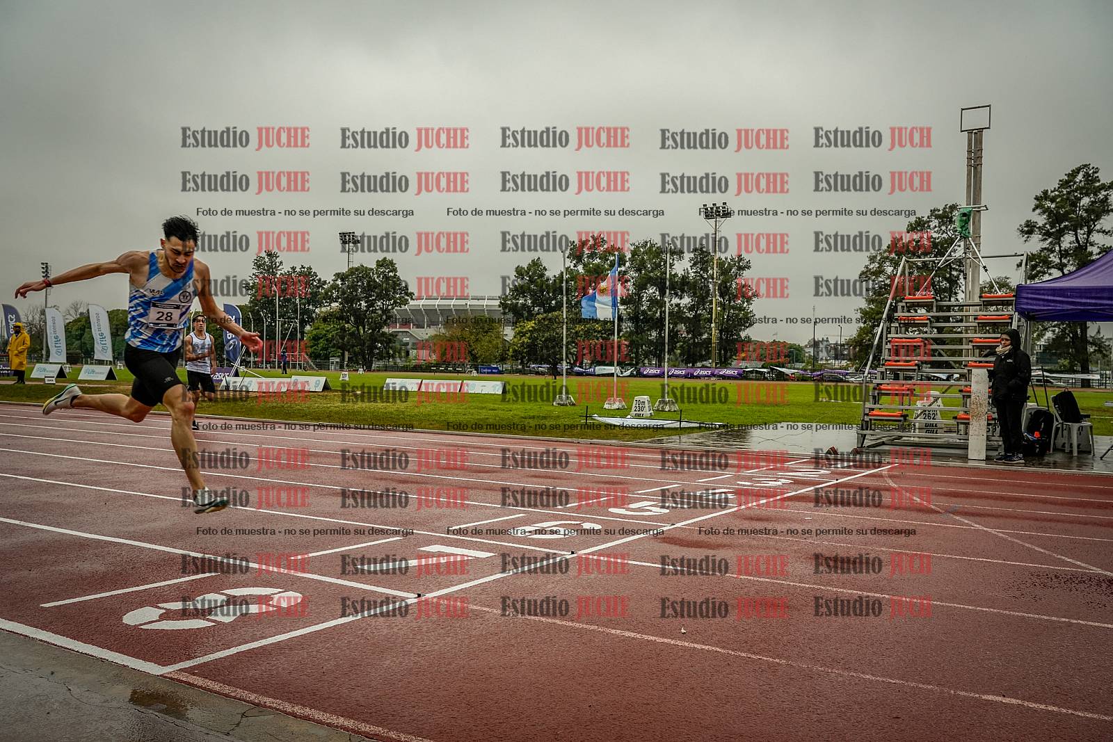Fotos de los 400 m de varones