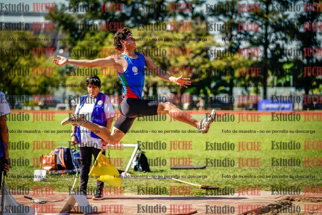 Fotos del salto en largo de varones