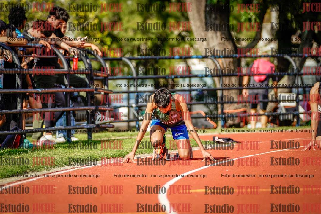 Fotos de los 200 m llanos de varones