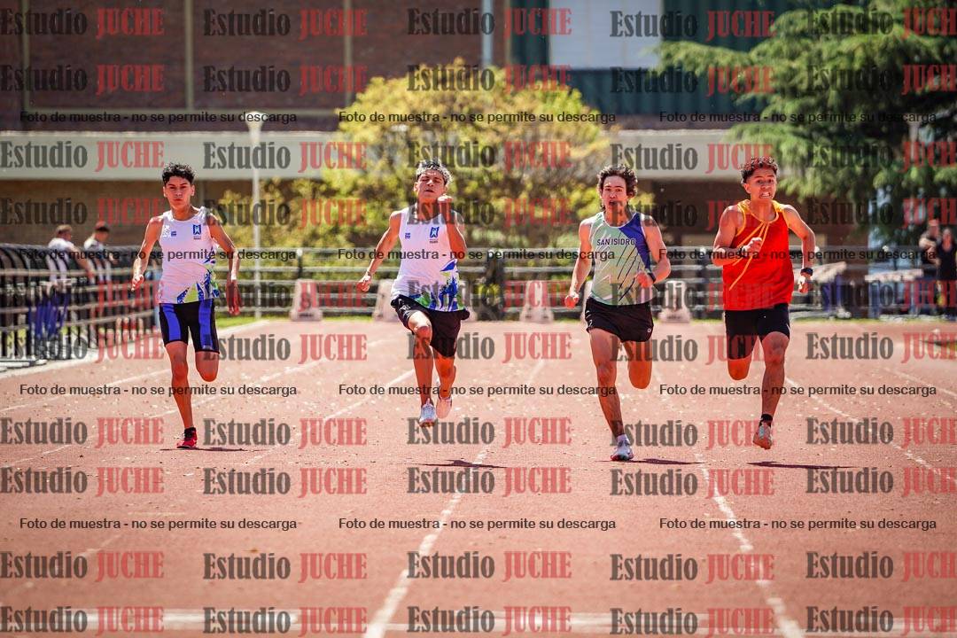 Fotos de los 200 m llanos de varones