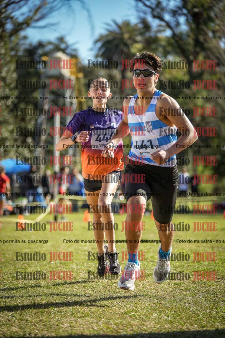 Fotos de la llegada del cross de 2000 m
