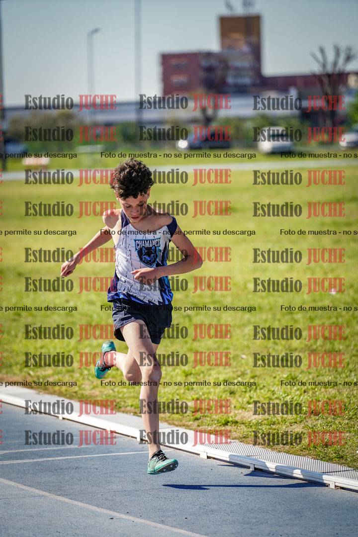 Fotos de los 200 m llanos de varones