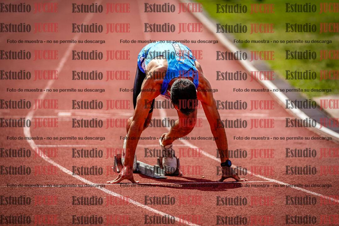 Fotos de los 400 m llanos de varones