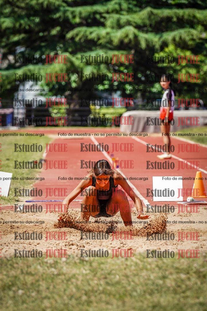 Fotos del salto en largo de mujeres - U14