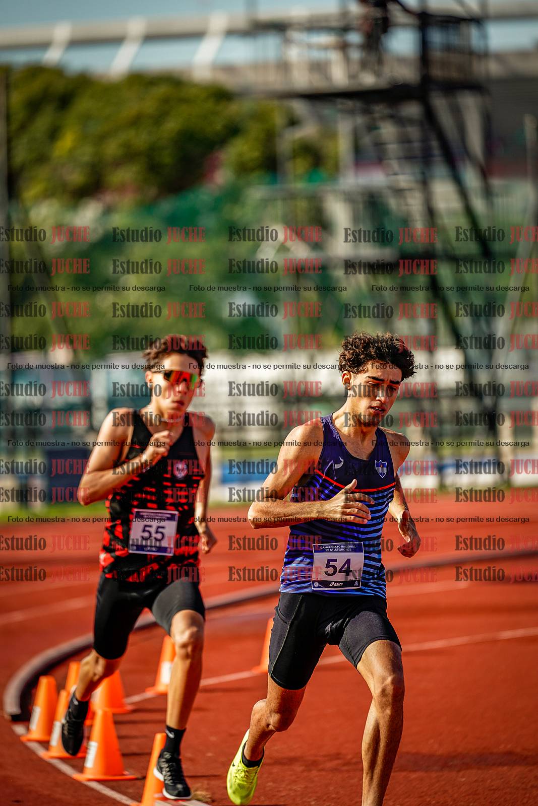 Fotos de los 800 m de varones
