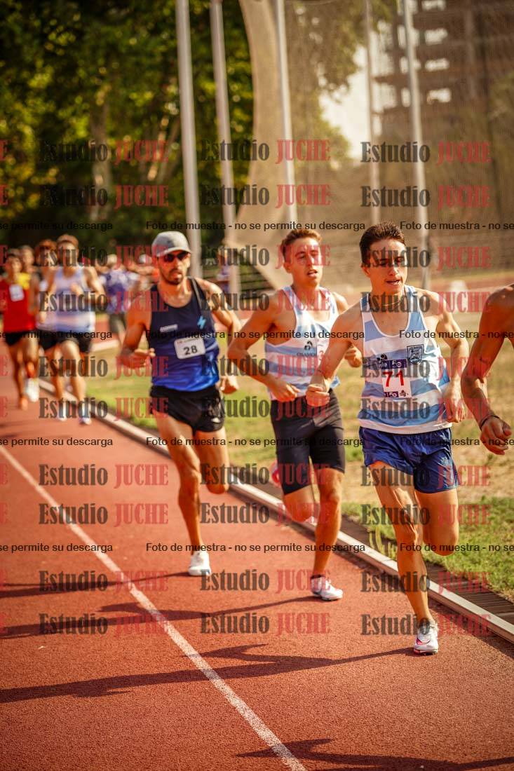 Fotos de los 1500 m llanos de varones