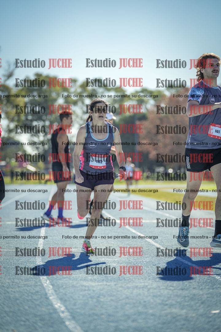 Fotos durante los relevos