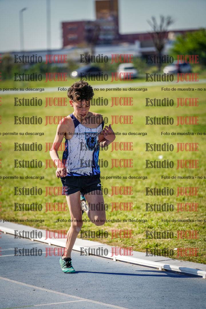 Fotos de los 200 m llanos de varones