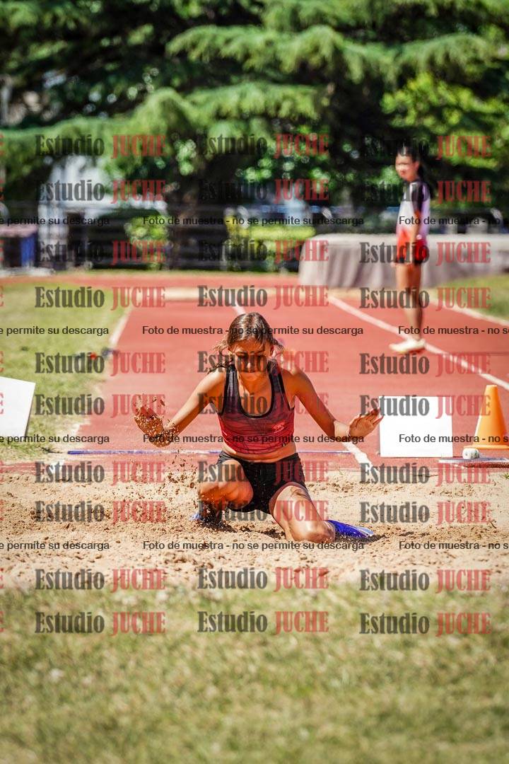 Fotos del salto en largo de mujeres - U14