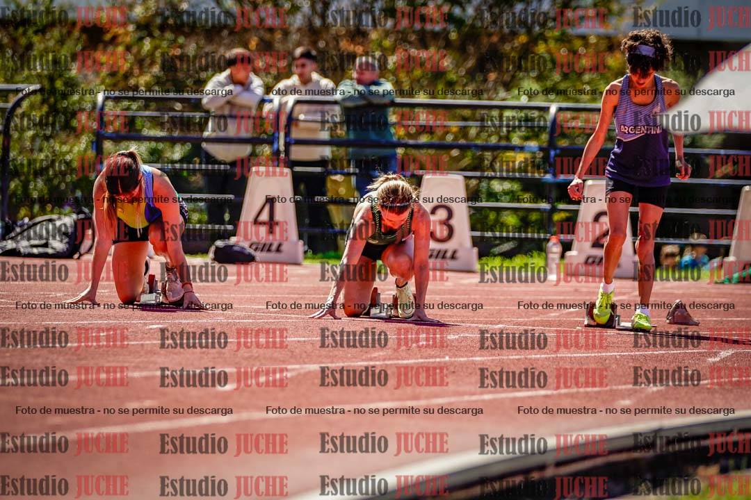 Fotos de los 100 m de mujeres 