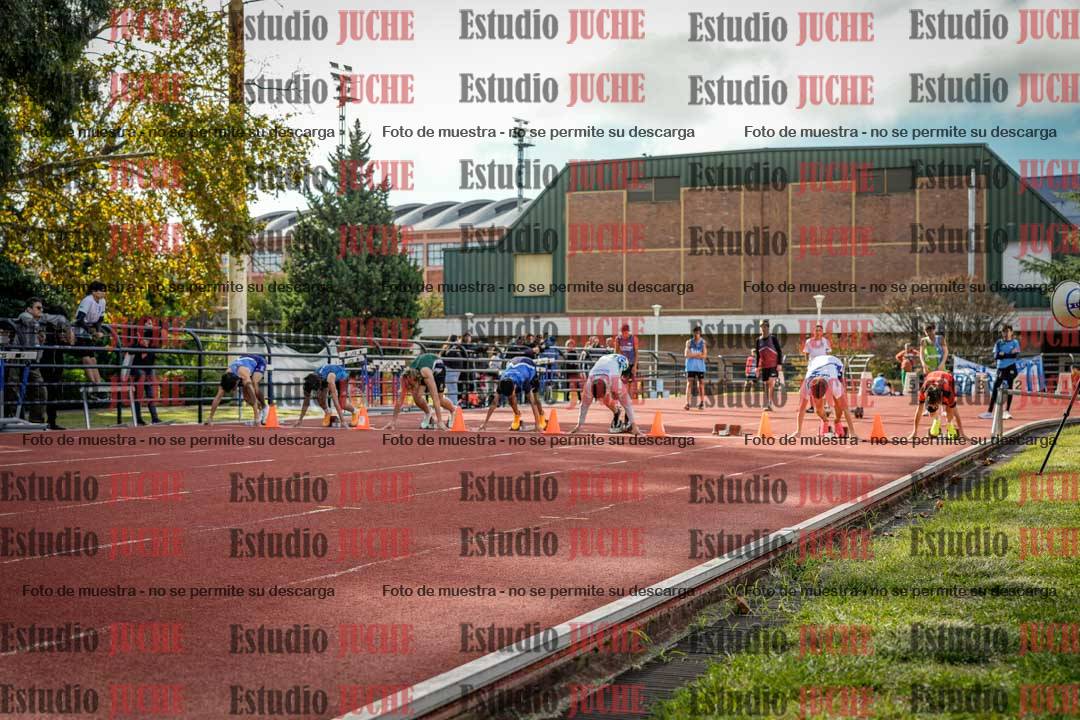 Fotos de los 80 m llanos de varones