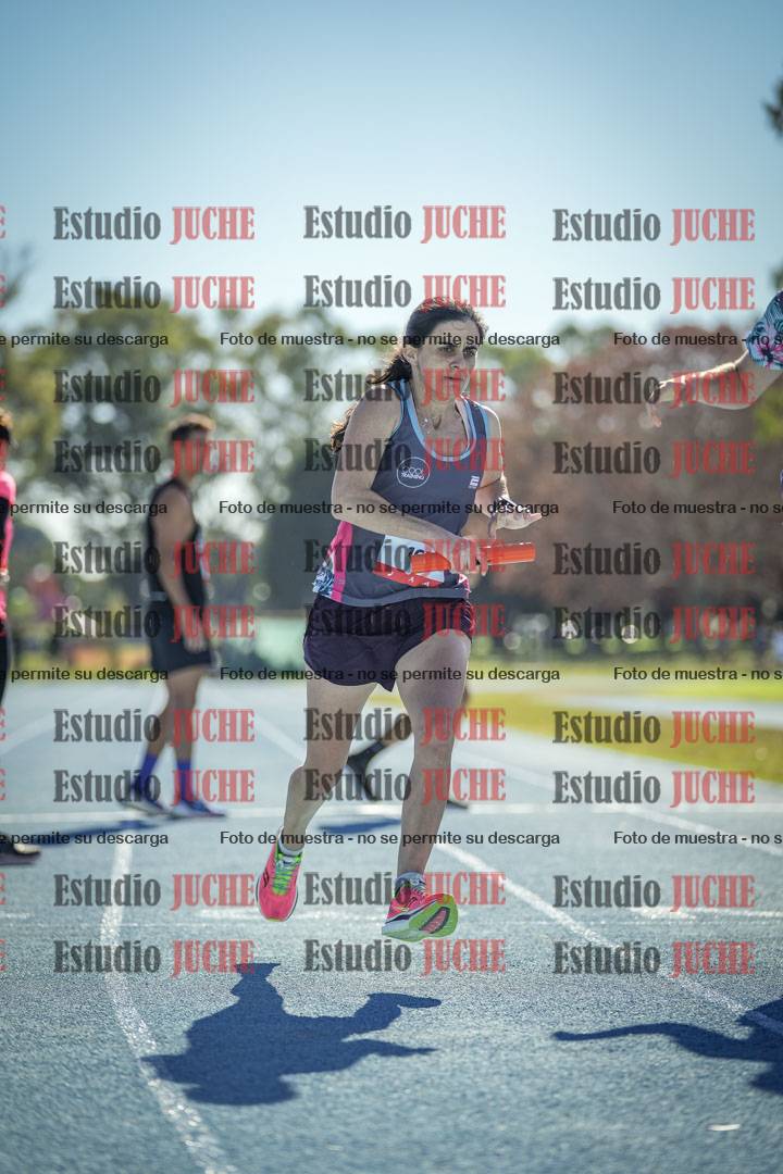 Fotos durante los relevos