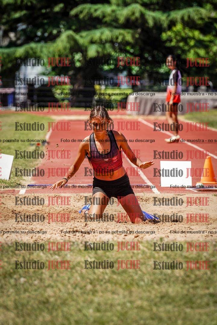 Fotos del salto en largo de mujeres - U14