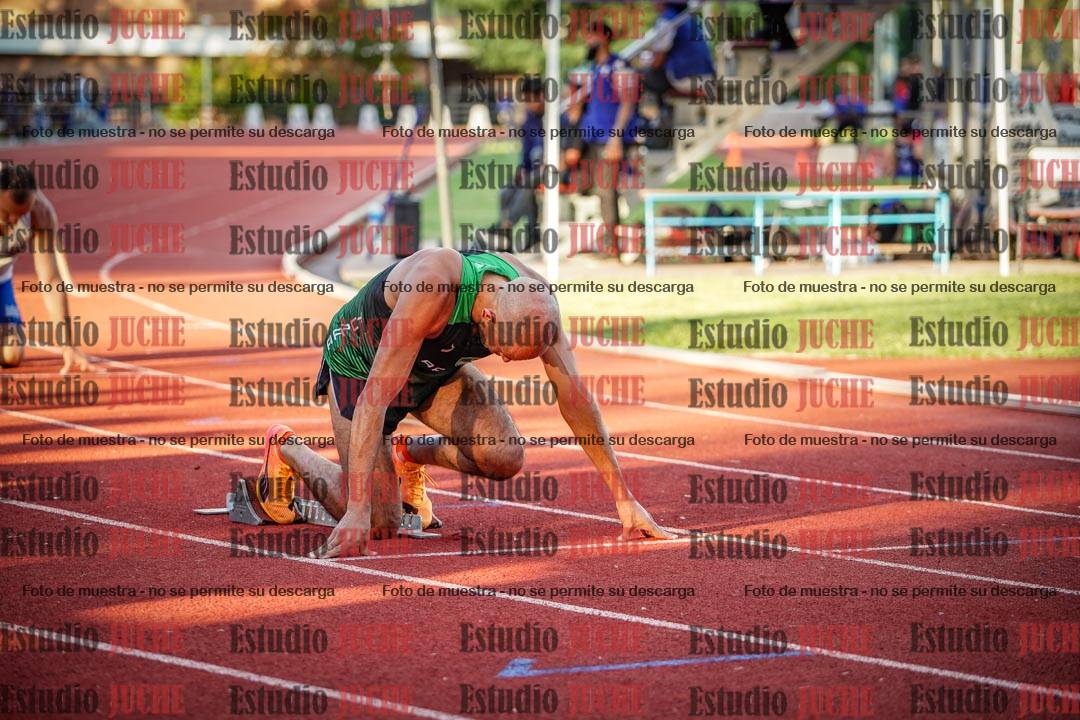 Fotos de los 400 m llanos de varones