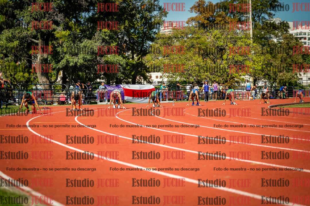 Fotos de los 200 m llanos de varones