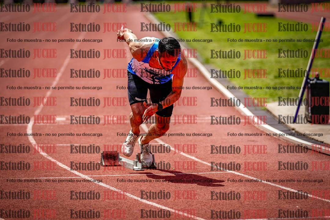 Fotos de los 400 m llanos de varones