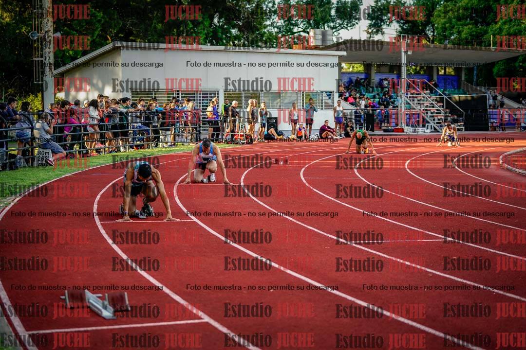 Fotos de los 400 m llanos de varones