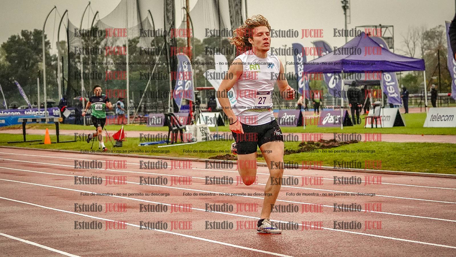 Fotos de los 400 m de varones