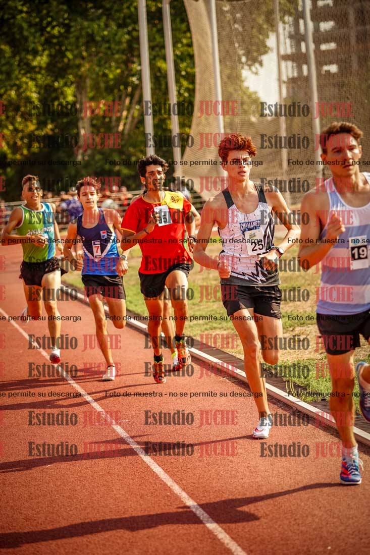 Fotos de los 1500 m llanos de varones