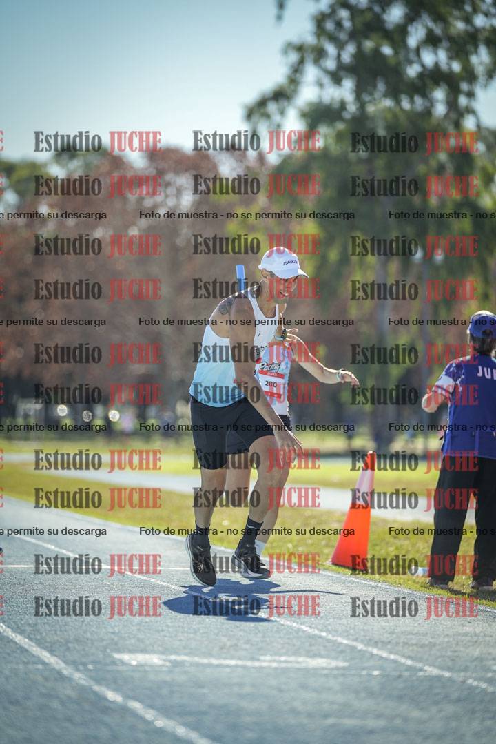 Fotos durante los relevos