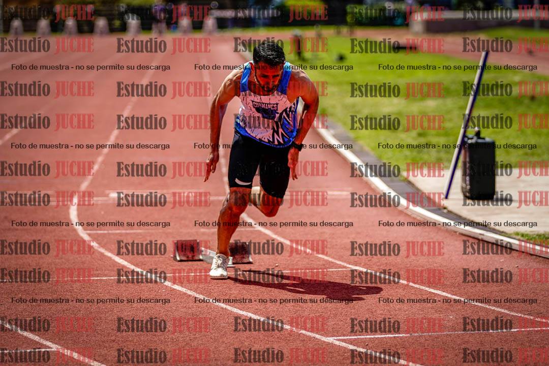 Fotos de los 400 m llanos de varones