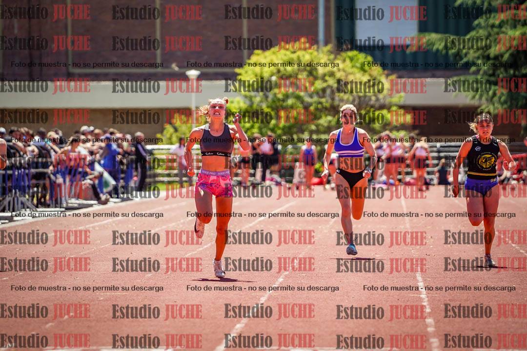 Fotos de los 100 m llanos de mujeres