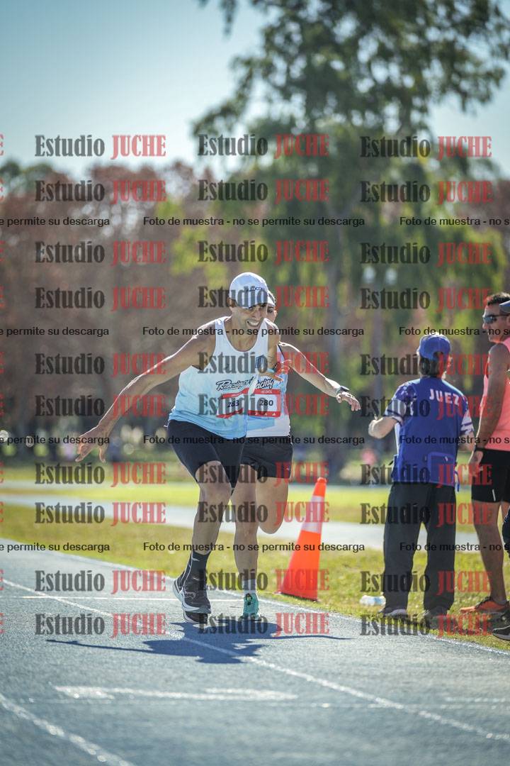 Fotos durante los relevos