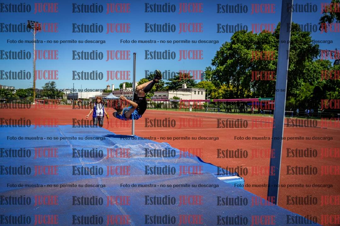 Fotos del salto en alto de varones