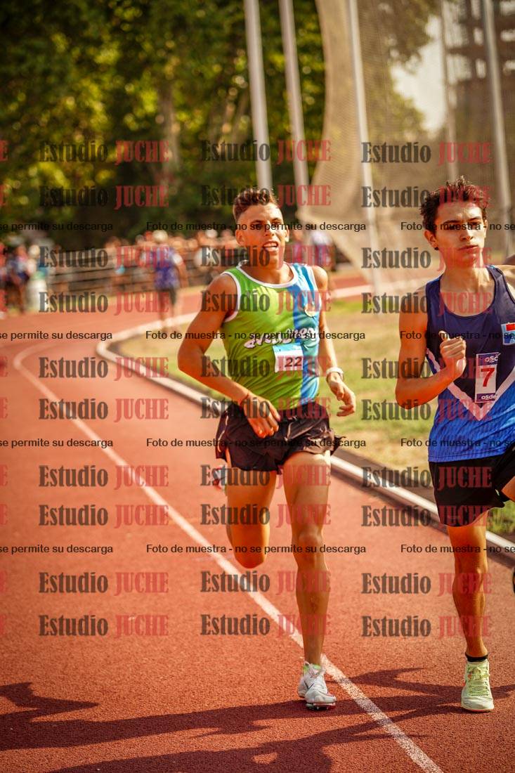 Fotos de los 1500 m llanos de varones