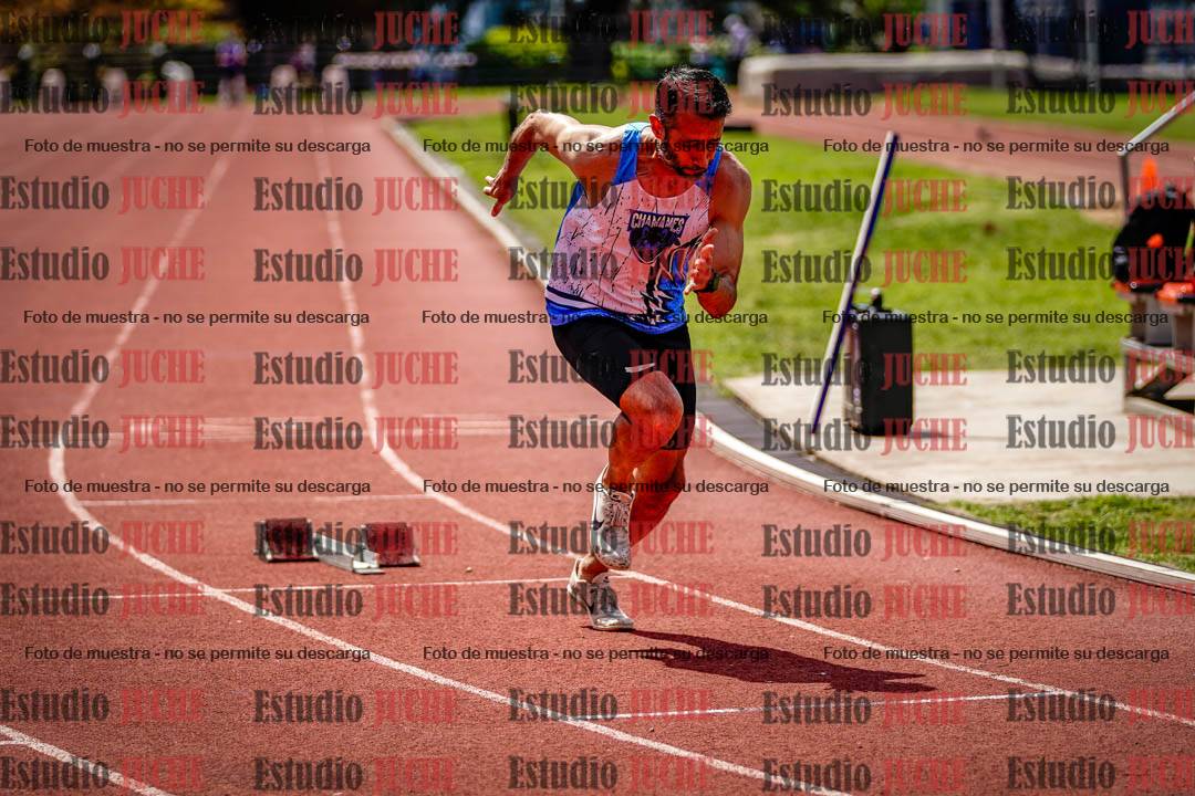 Fotos de los 400 m llanos de varones