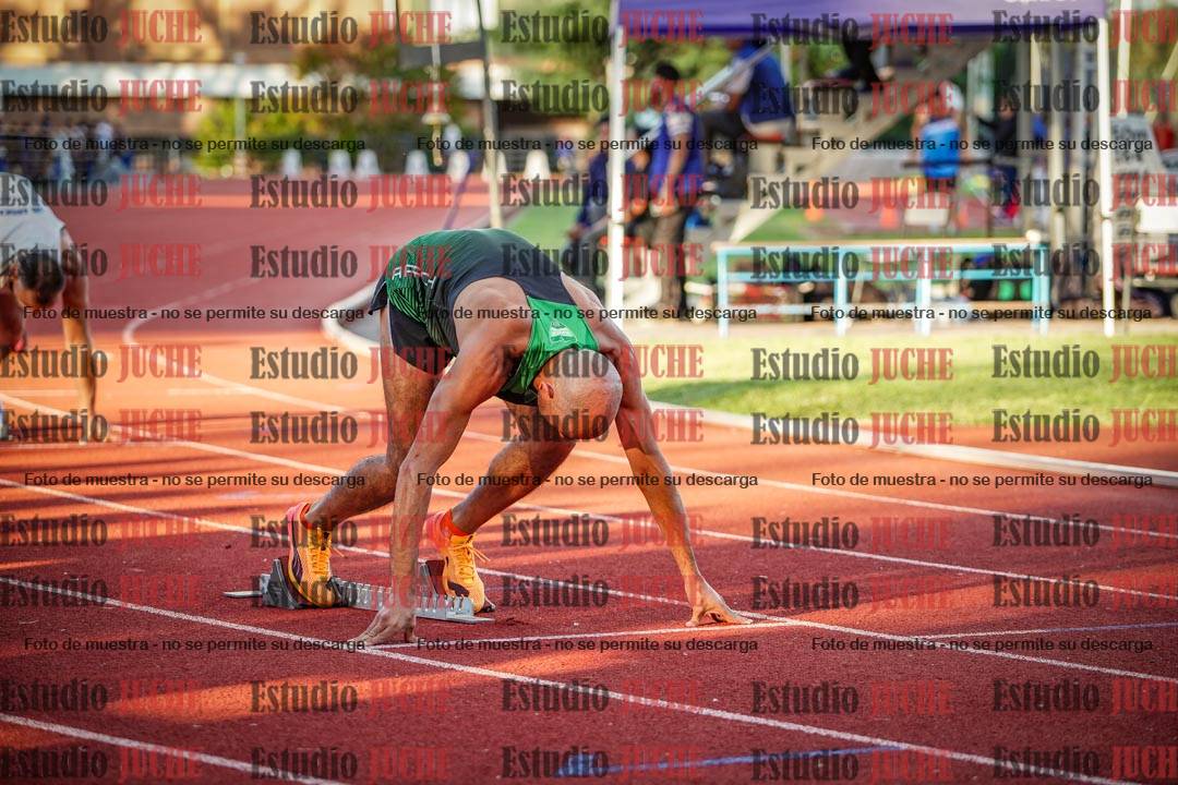 Fotos de los 400 m llanos de varones