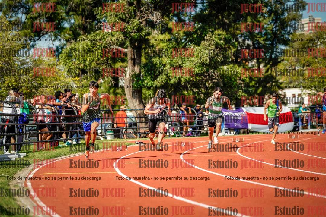 Fotos de los 200 m llanos de varones