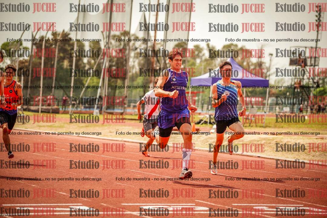 Fotos de los 200 m llanos de varones